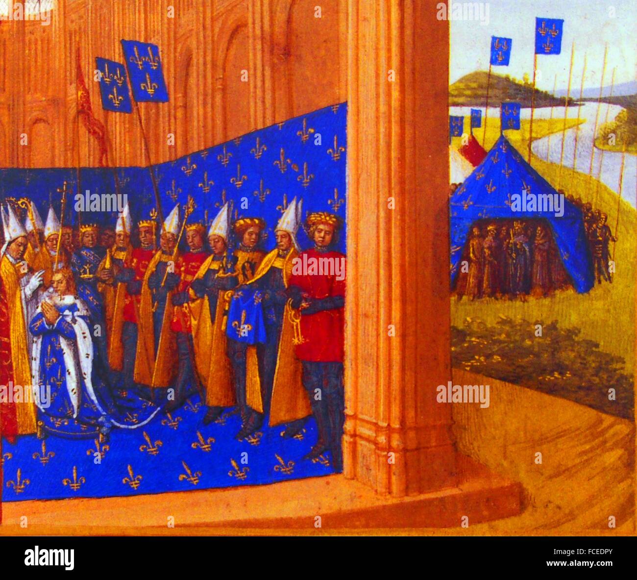 Lothair france hires stock photography and