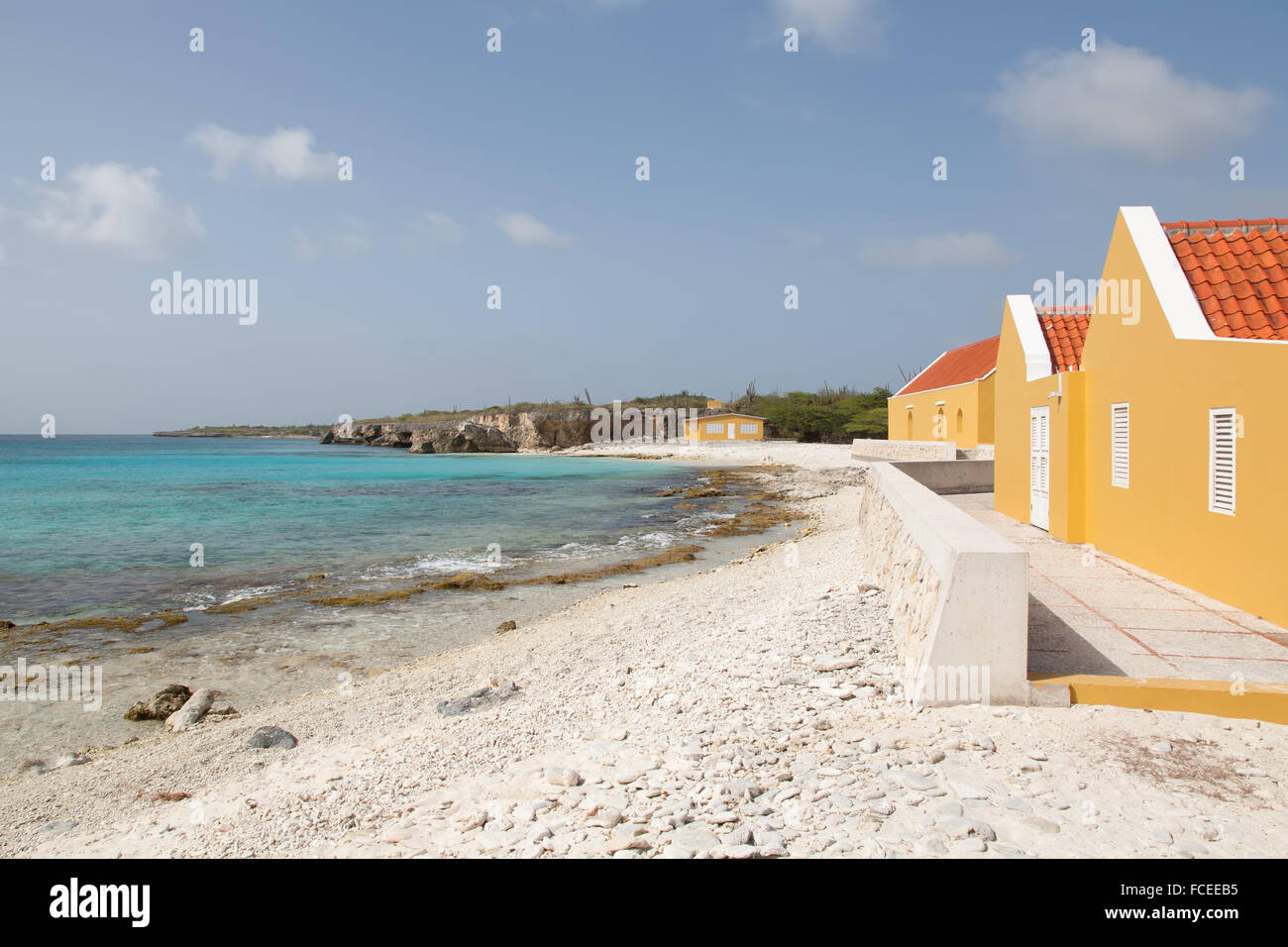 caribbean beach Bonaire island Stock Photo Alamy
