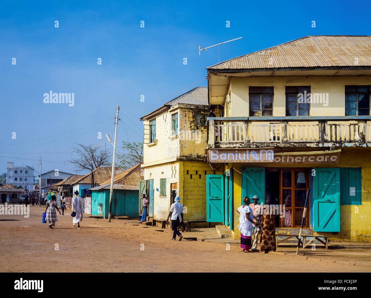 Gambia local shop hi-res stock photography and images - Alamy