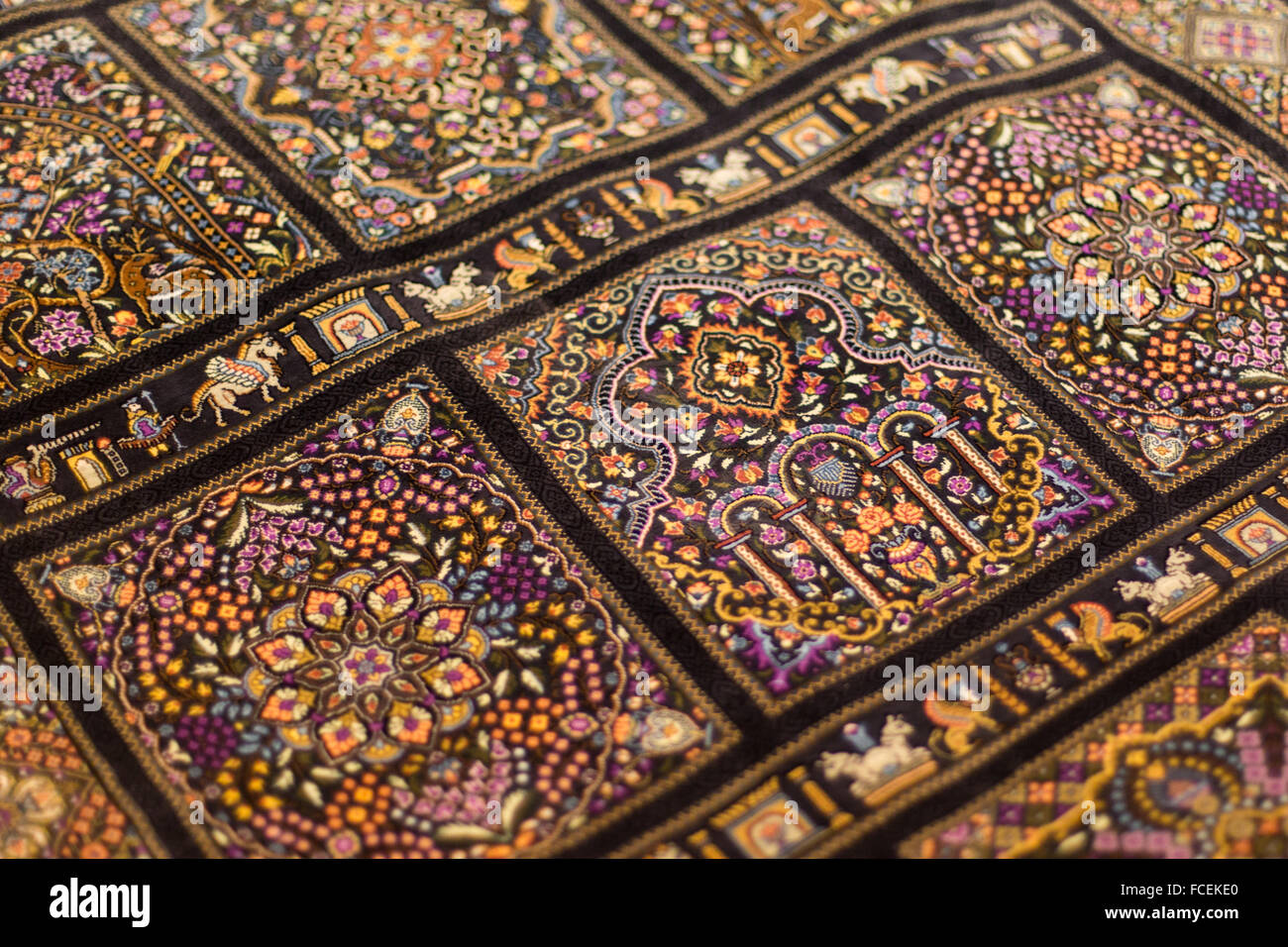 Iranian rugs in Isfahan, Iran Stock Photo Alamy
