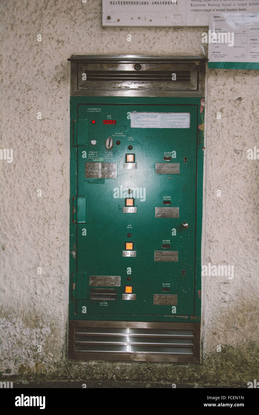 Coin Operated Machine Stock Photo Alamy