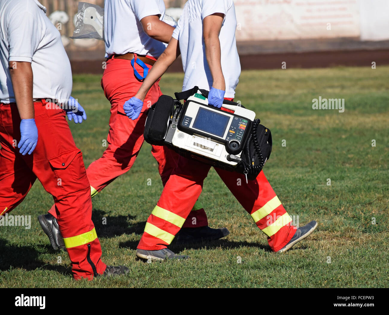 Injured person ambulance hires stock photography and images Alamy