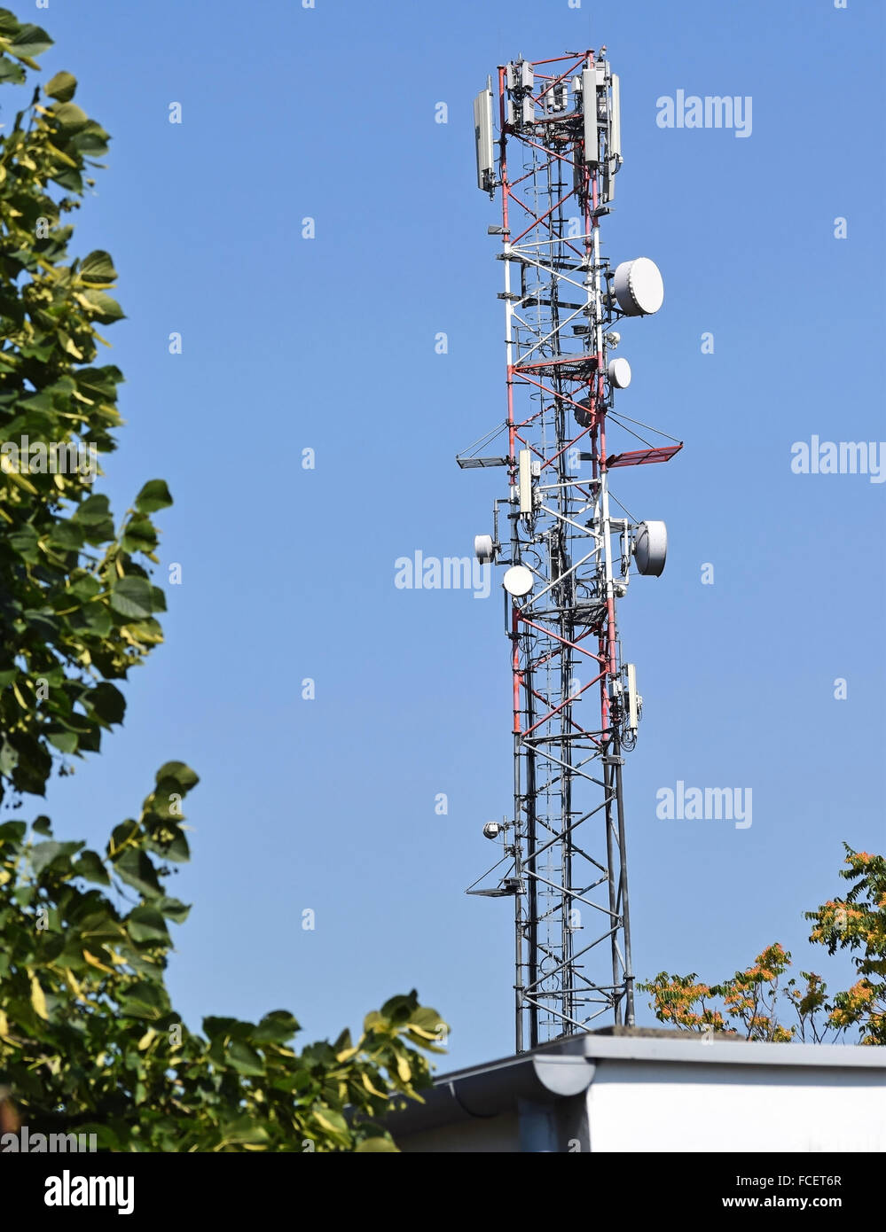 Antenna tower Stock Photo