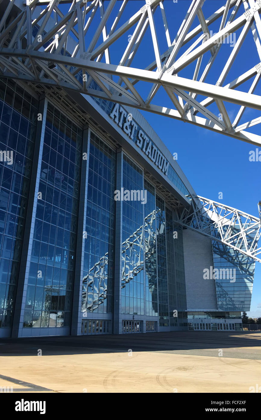 AT&T Stadium in Arlington, Texas, home to the Dallas Cowboys Stock Photo