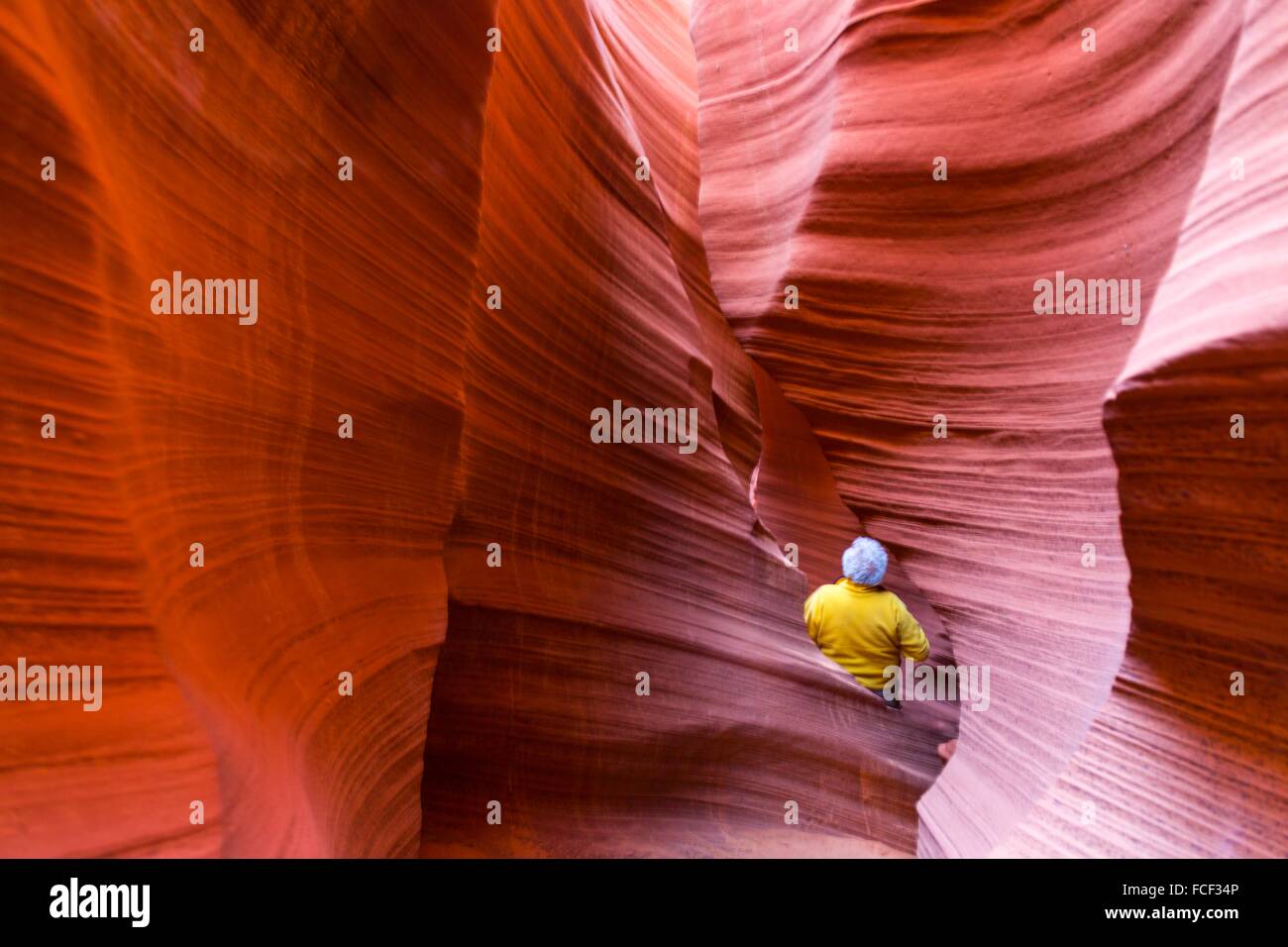Rattlesnake canyon, Antelope Canyon, Page, Arizona, USA Stock Photo - Alamy