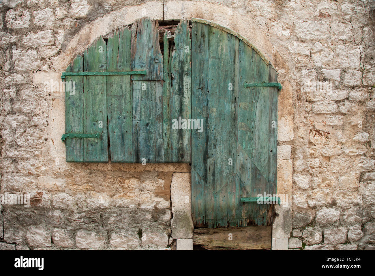 door and window in a stone house Stock Photo - Alamy