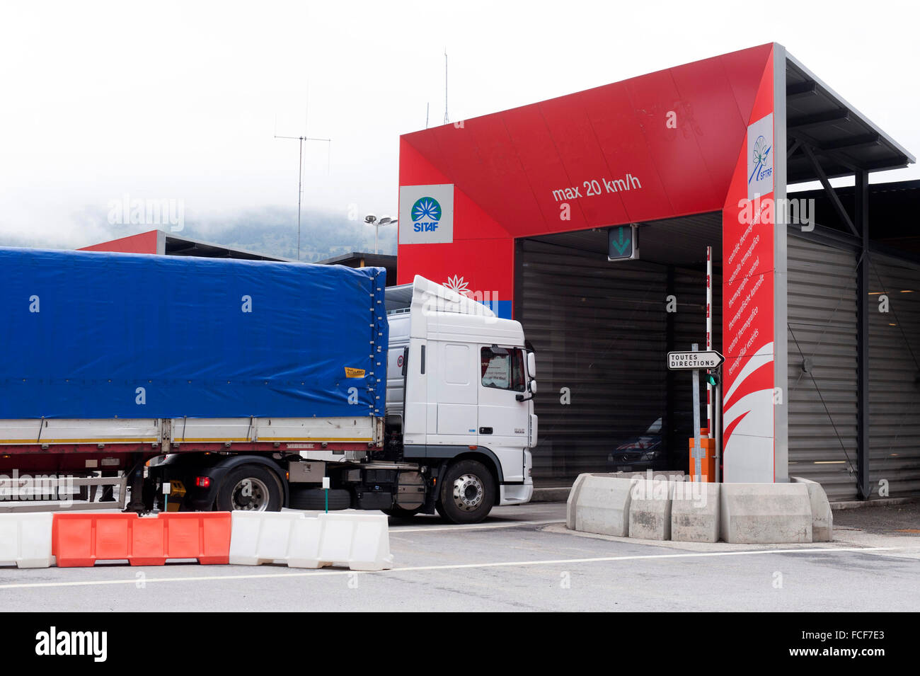 Fréjus Road Tunnel Stock Photo - Alamy