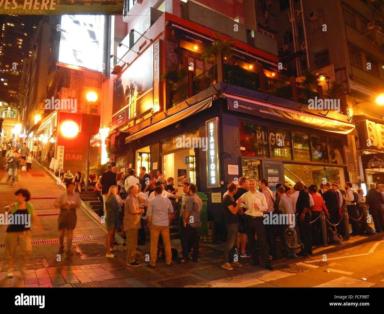 Staunton 's Wine Bar in SoHo Hong Kong Island is a Hot Spot in the