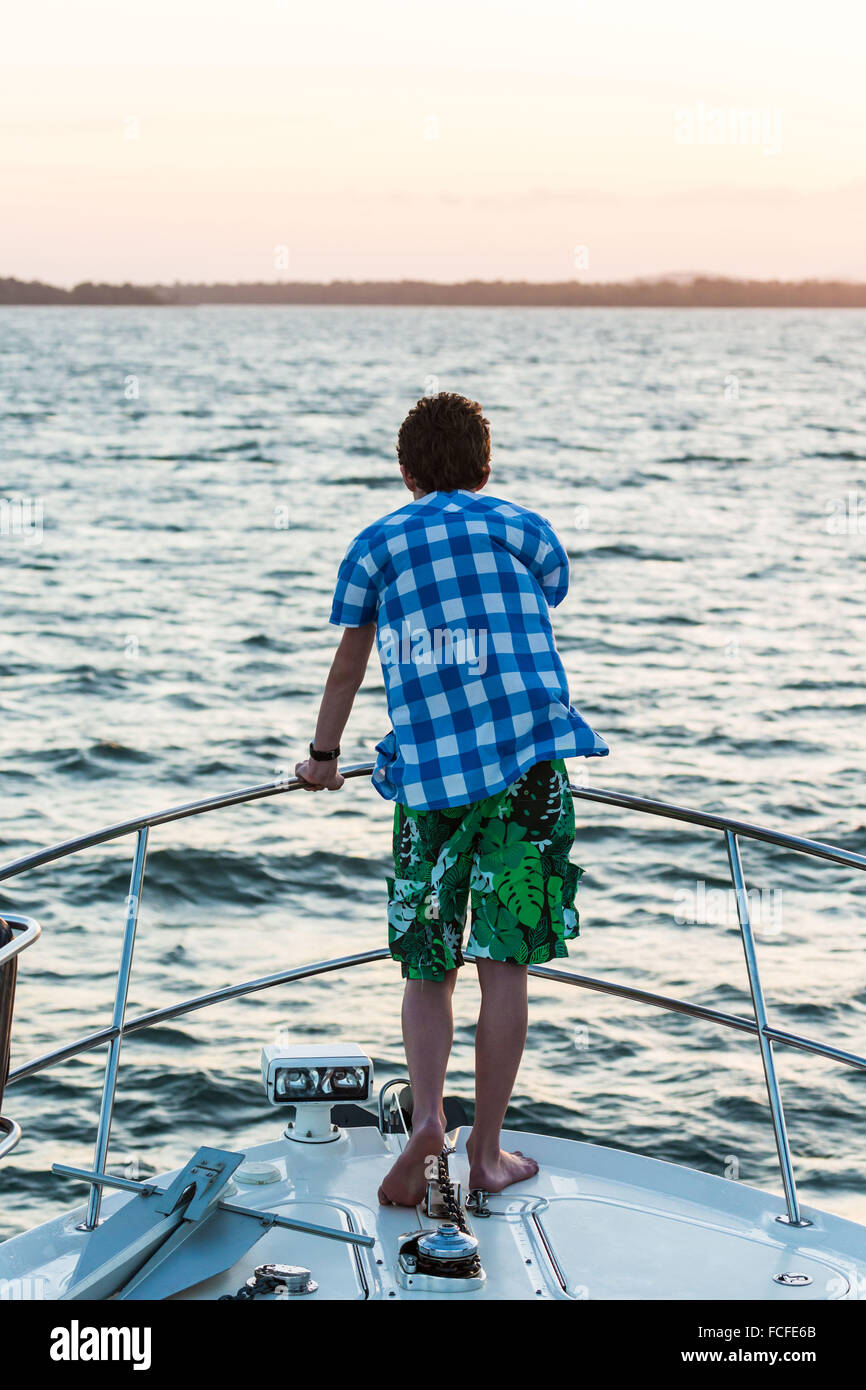 Boat boy hi-res stock photography and images - Alamy
