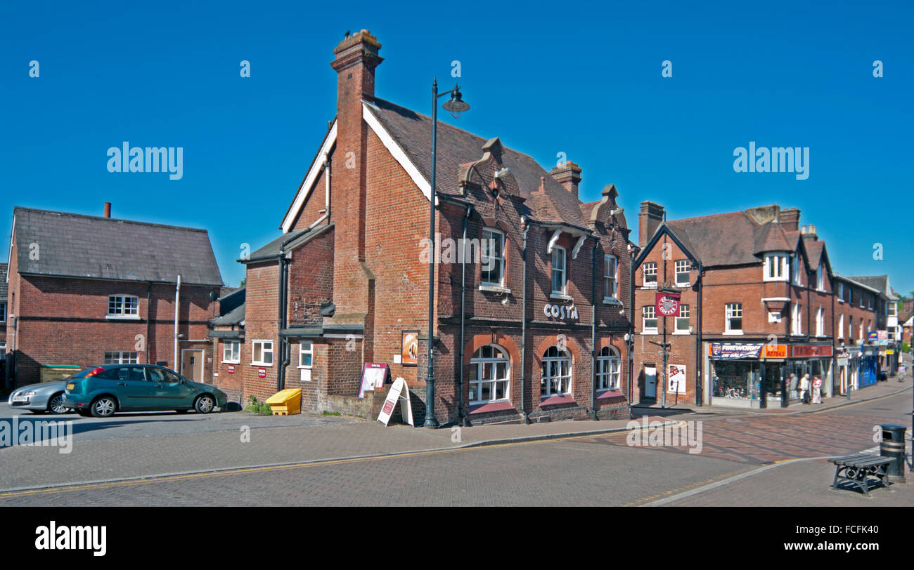 Tring, Costa Cafe, Hertfordshire, England Stock Photo Alamy