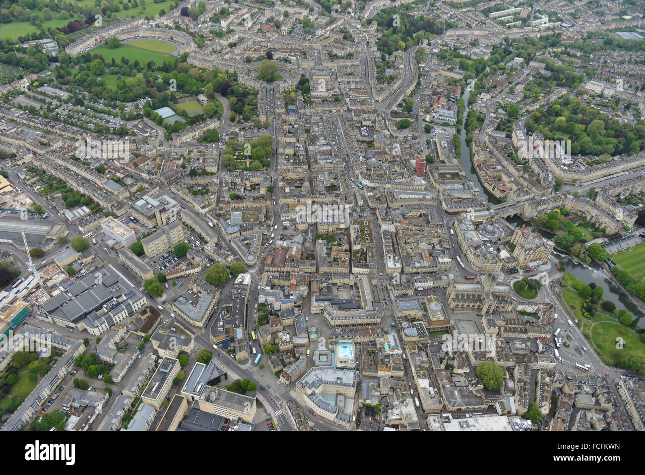 General views of the Somerset city of Bath Stock Photo