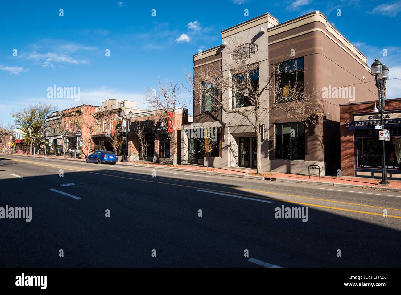 Inglewood, Calgary, Alberta, Canada Stock Photo Alamy