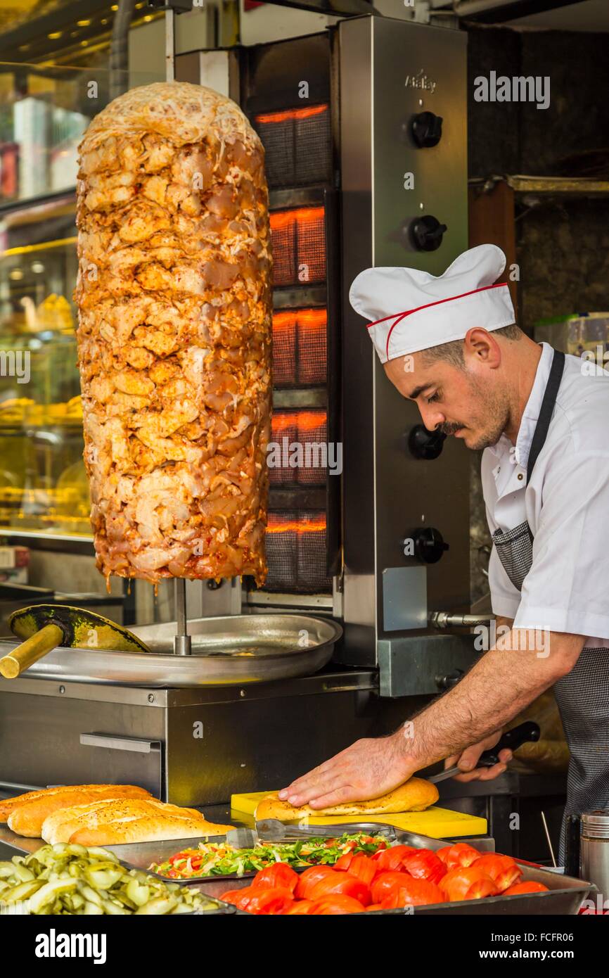 Shawarma Restaurant High Resolution Stock Photography and Images Alamy