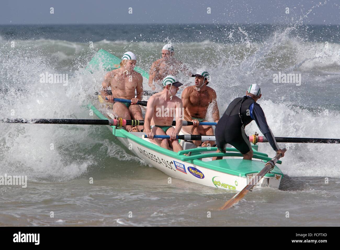 Surf boat races. Surfcoast, Victoria, Australia Stock Photo Alamy