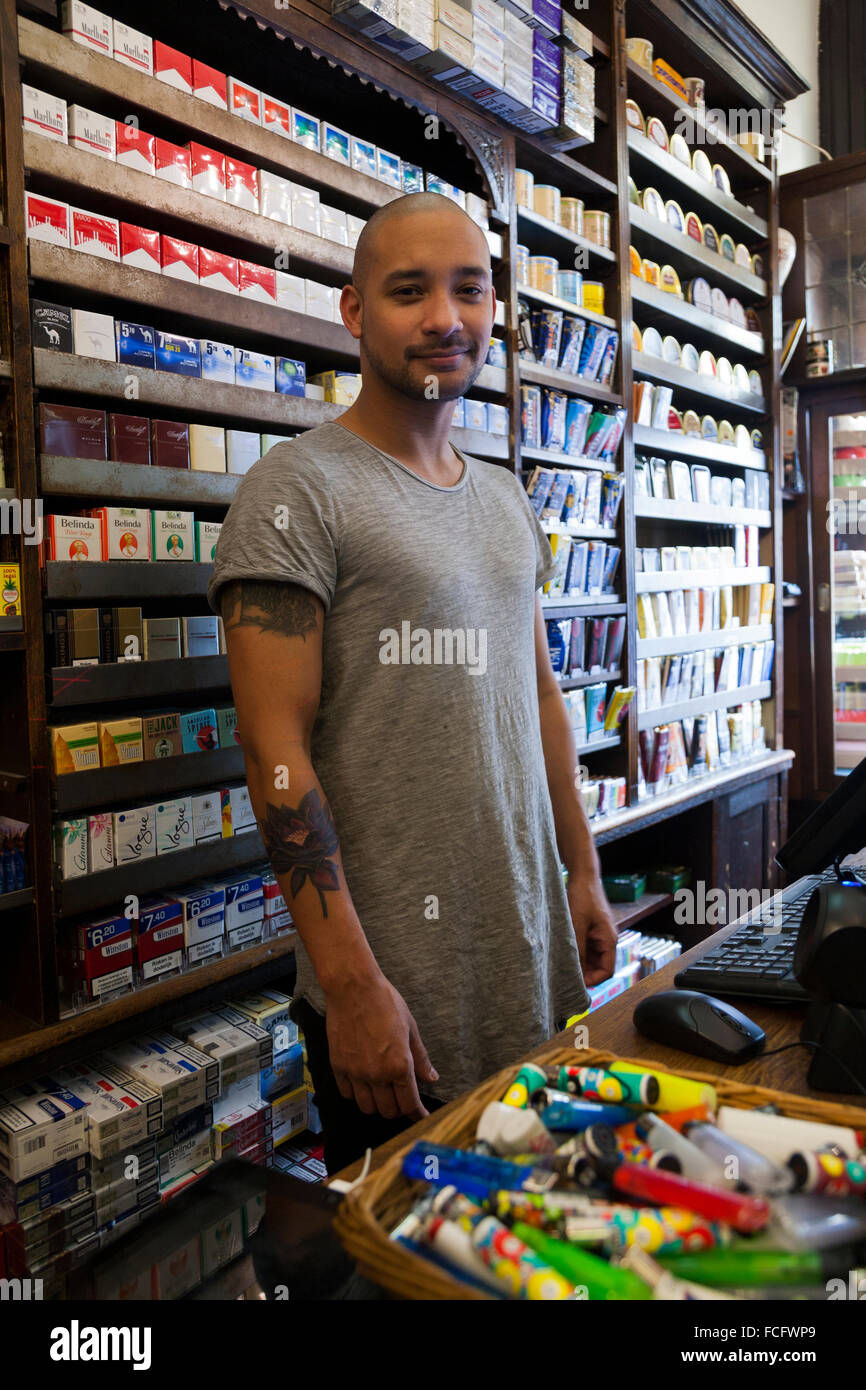 Tobacconist in Dutch tobacconist
