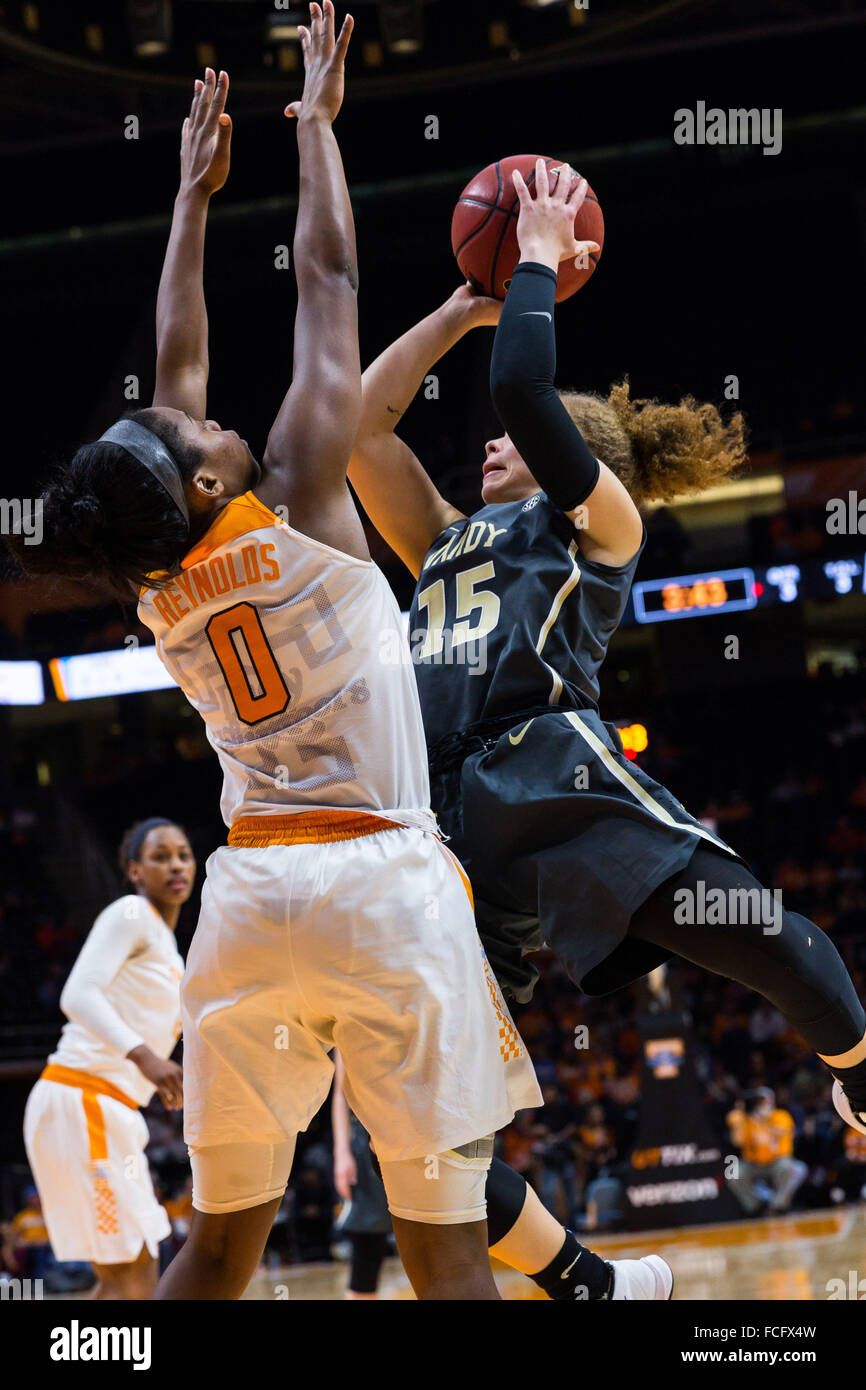 January 21, 2016 Jasmine Jenkins 15 of the Vanderbilt Commodores