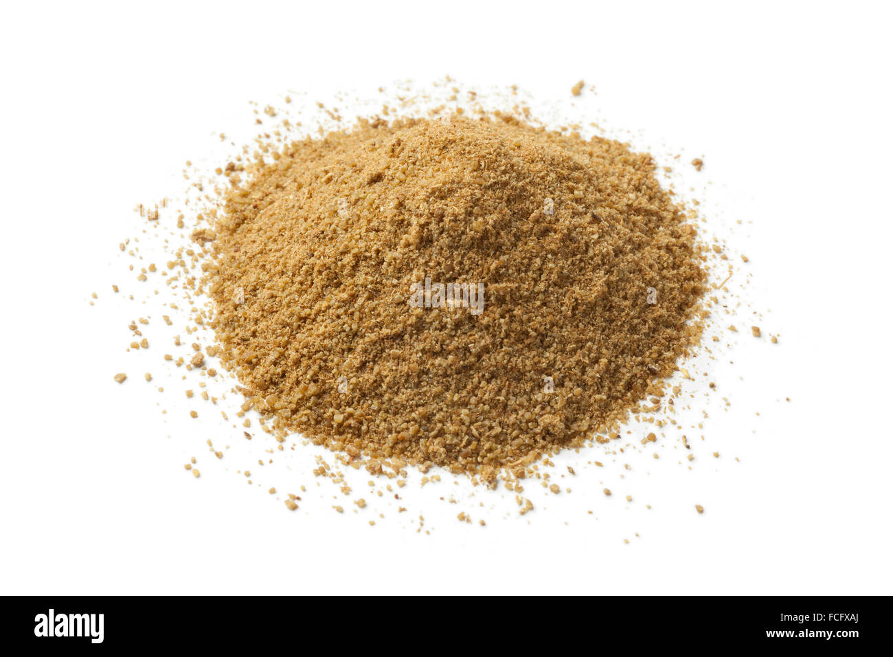 Heap of ground cumin seeds on white background Stock Photo Alamy