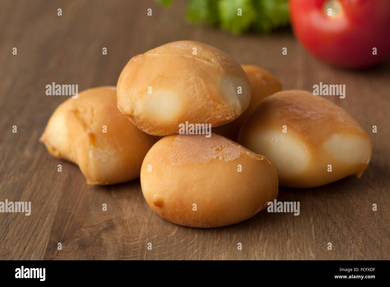 Smoked italian baby mozzarella Stock Photo Alamy