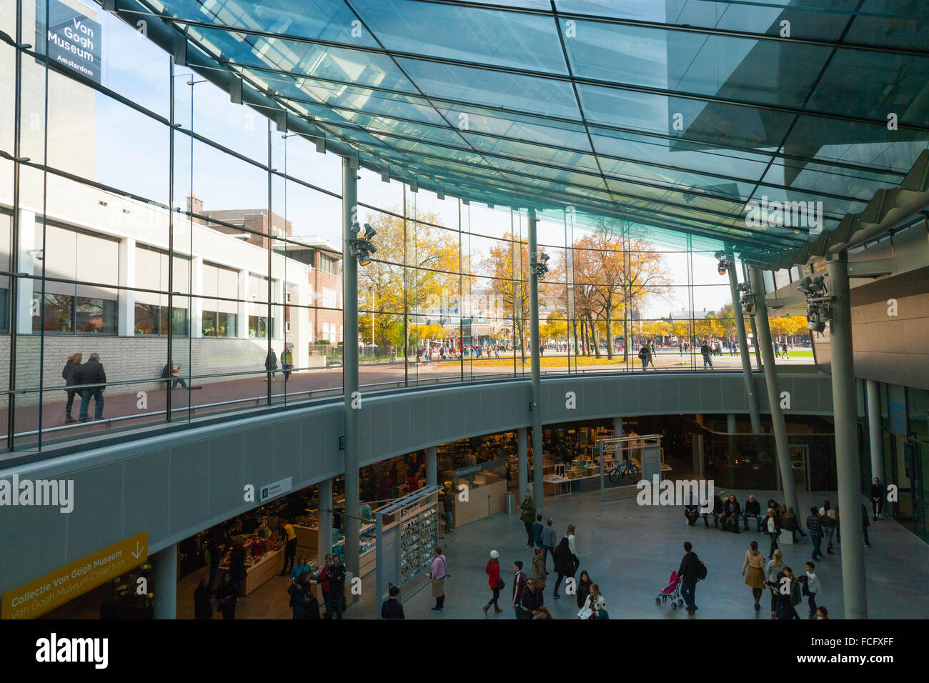 Inside The Van Gogh Museum Hans Van Heeswijk S Heeswijk S New Stock Photo Alamy