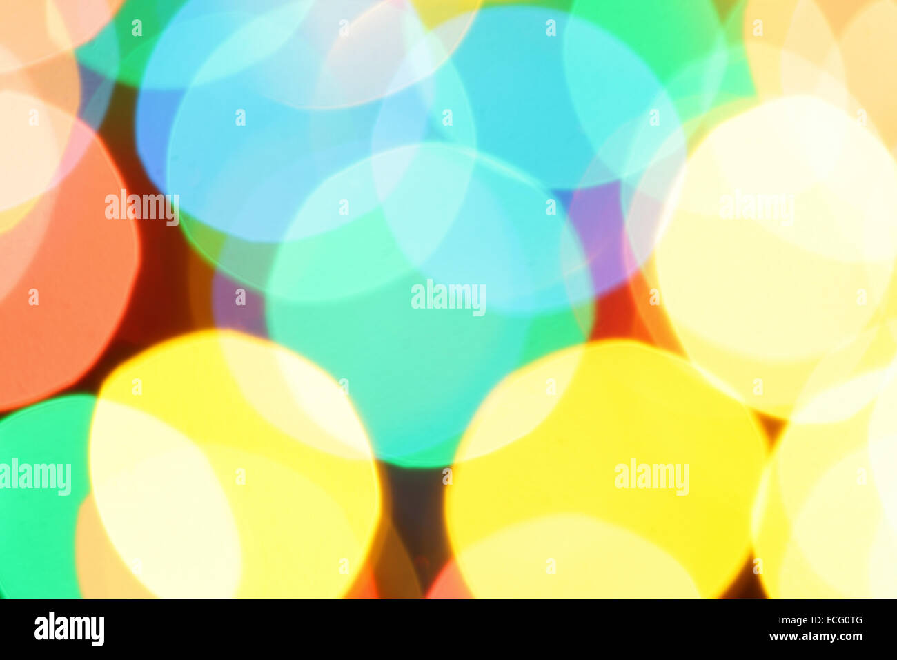 Abstract bright colourful background with spots of light hi-res stock ...