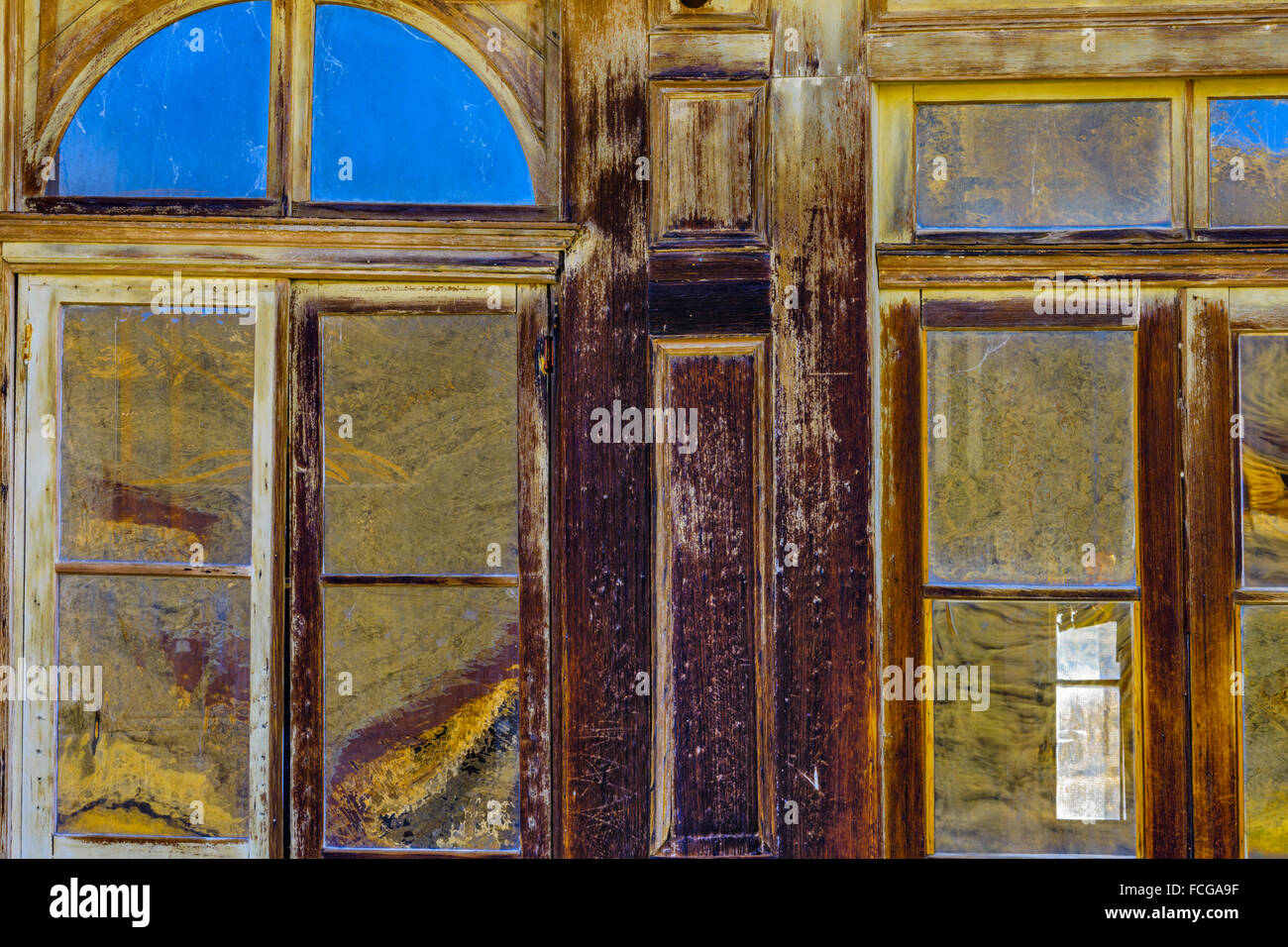 Ghost town of Bodie, California Stock Photo