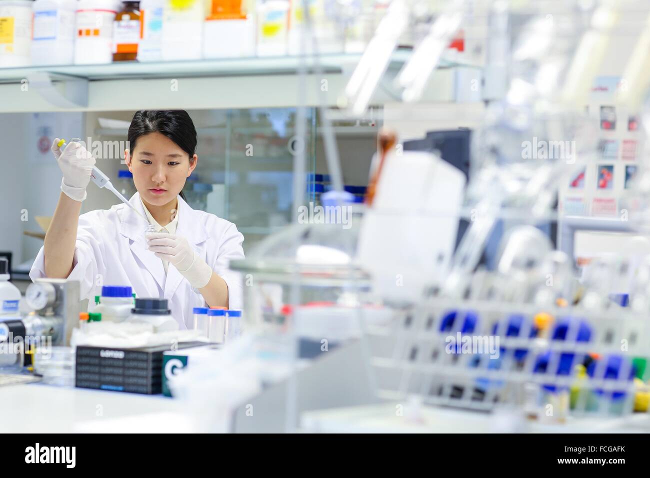 Researcher. Biological test laboratory. Chemical Analysis Laboratory. Technological Services to