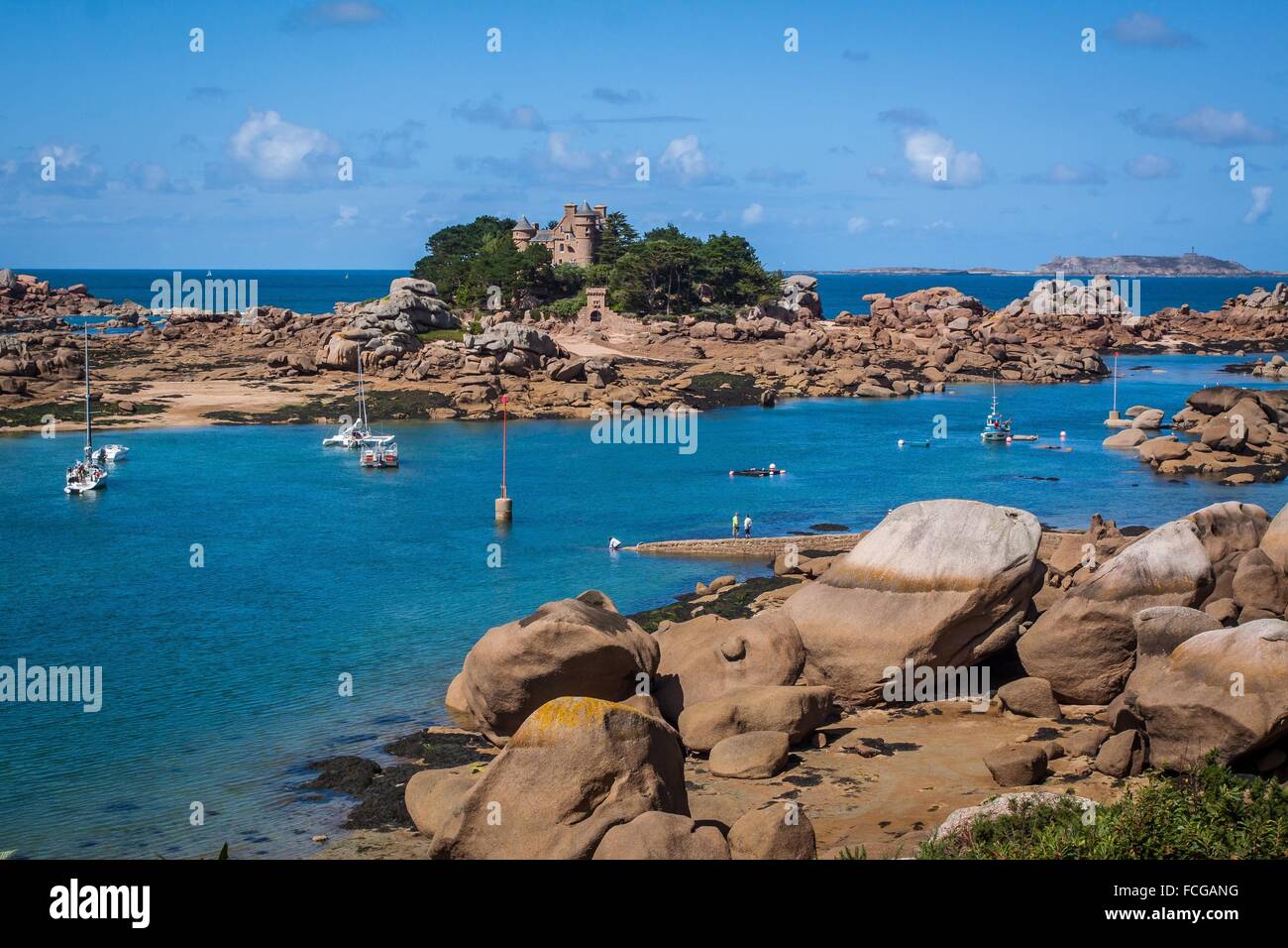 ILLUSTRATION OF BRITTANY, (22) COTES D'ARMOR, FRANCE Stock Photo - Alamy