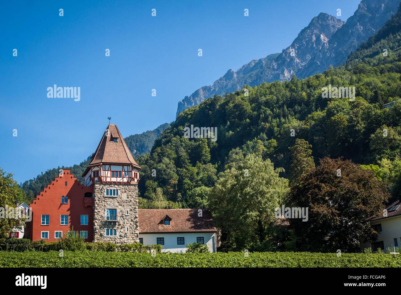 The Principality Of Liechtenstein Europe Stock Photo Alamy