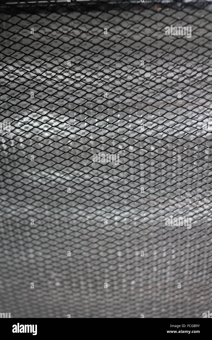 metal Mesh grill Stock Photo Alamy