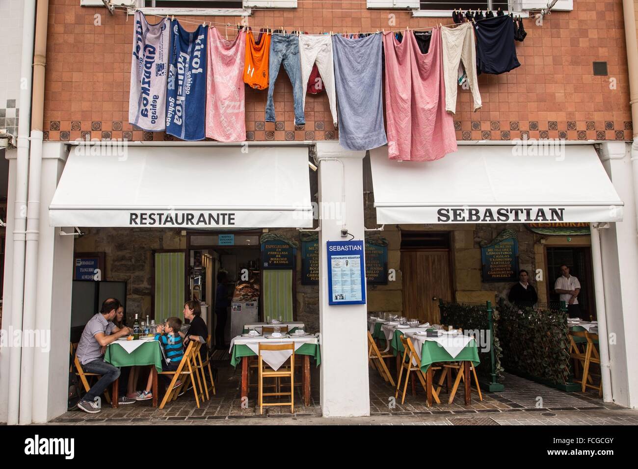 SAINT SEBASTIAN, DONOSTIA, 2016 EUROPEAN CAPITAL OF CULTURE, BASQUE COUNTRY, SPAIN Stock Photo