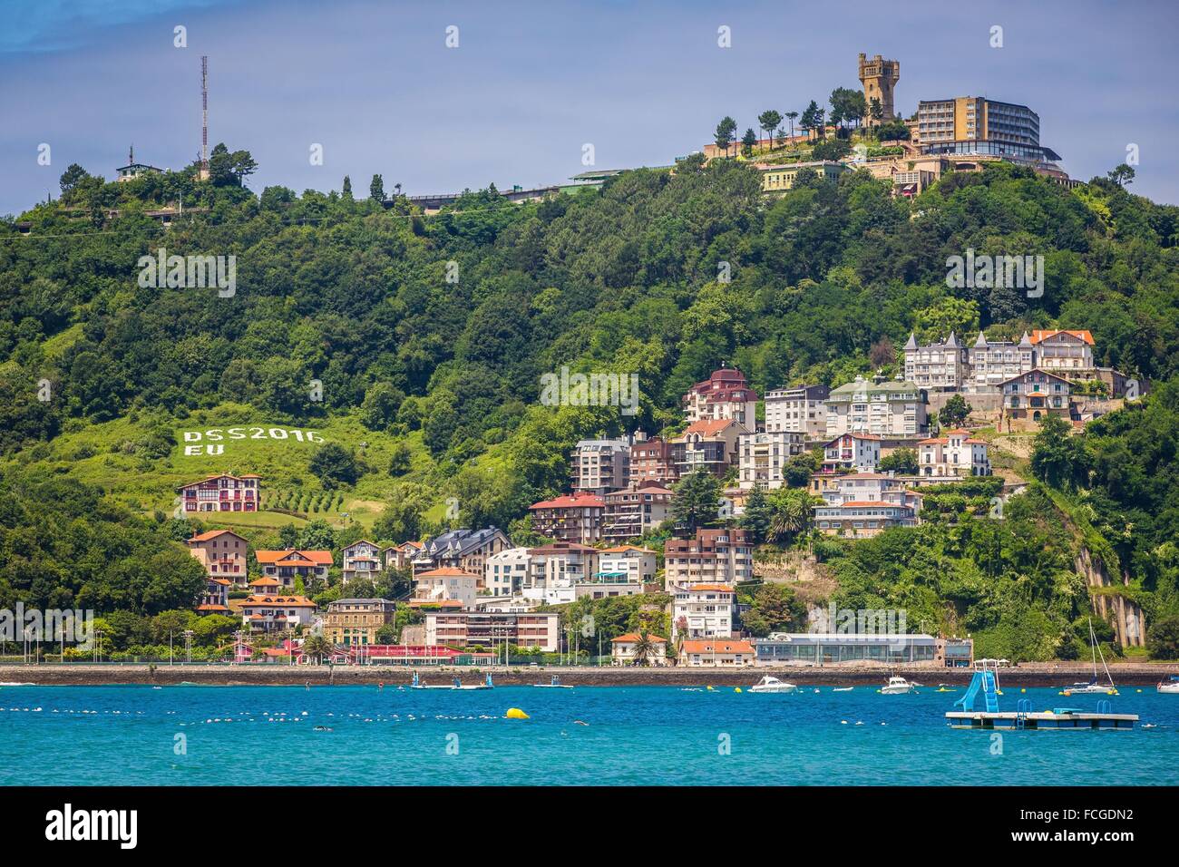 SAINT SEBASTIAN, DONOSTIA, 2016 EUROPEAN CAPITAL OF CULTURE, BASQUE COUNTRY, SPAIN Stock Photo