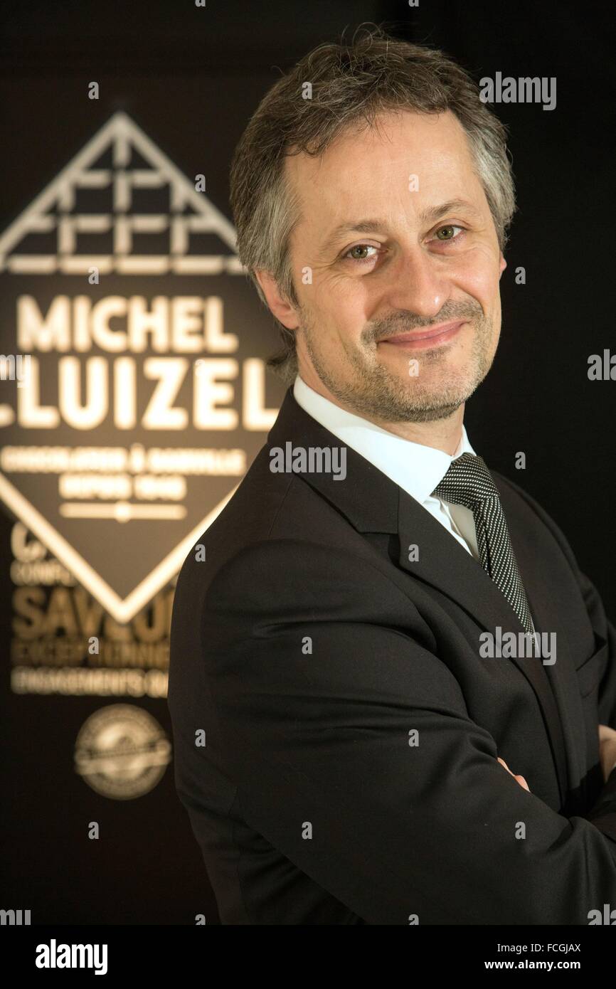 MARC CLUIZEL, DIRECTOR OF THE MICHEL CLUIZEL CHOCOLATE COMPANY Stock Photo Alamy