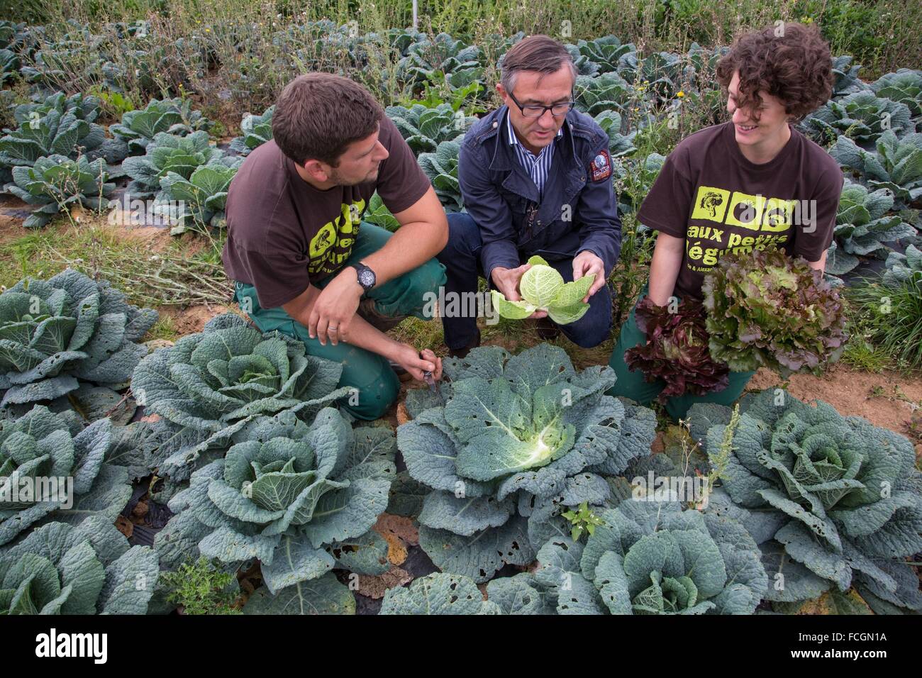 GASTRONOMY AND ORGANIC FARMING, FRANCE Stock Photo