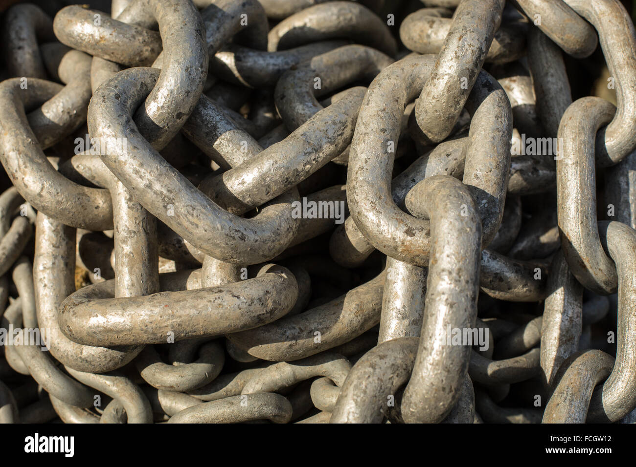 Heavy Duty Metal Chain High Resolution Stock Photography and Images Alamy