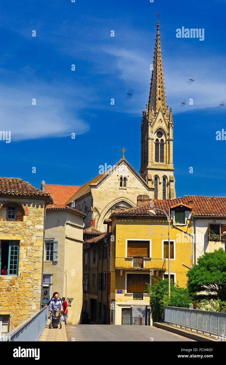 Saint Antonin Noble Val, Tarn et Garonne department, MidiPyrenees