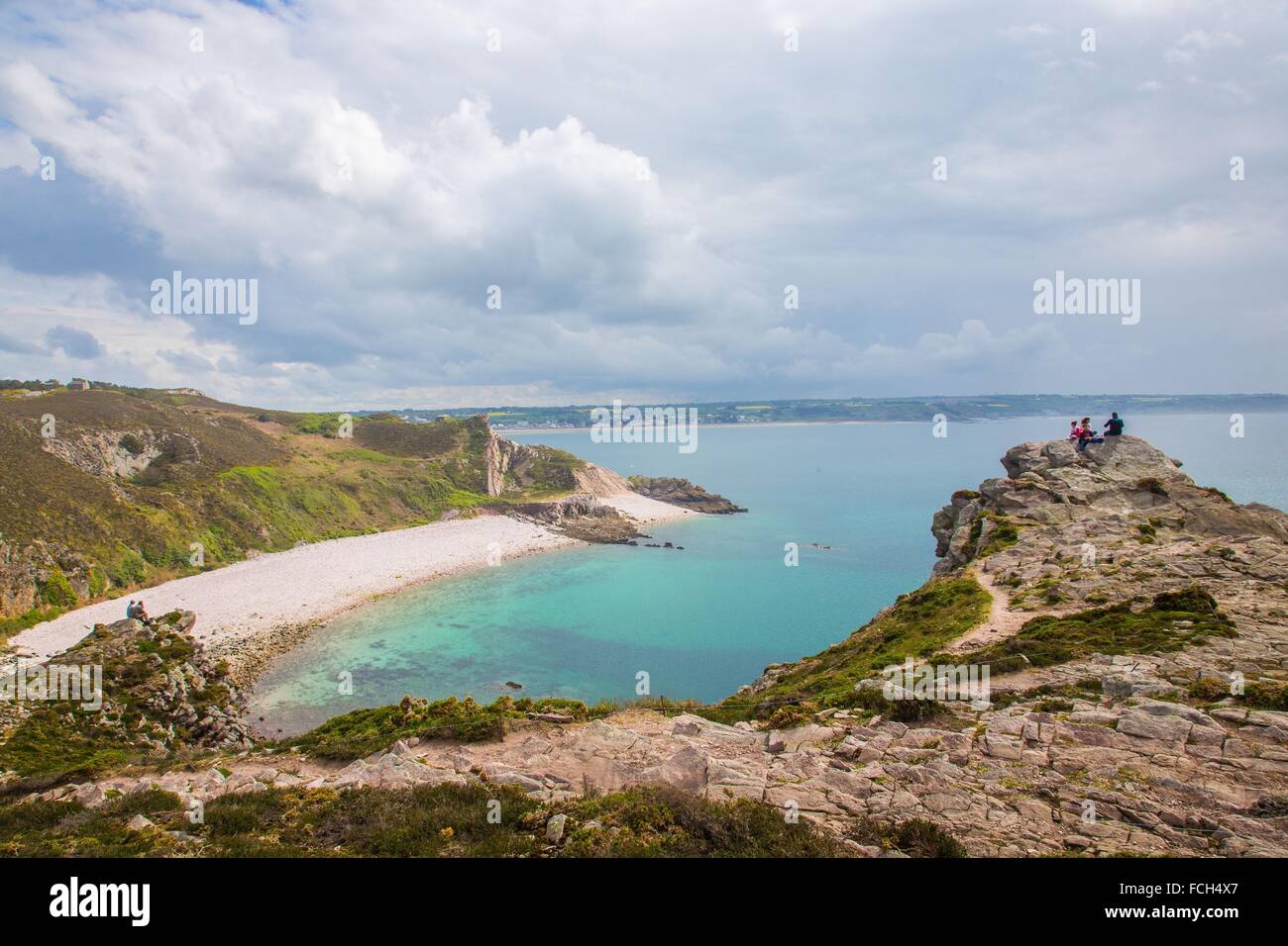 ILLUSTRATION OF THE COTES D'ARMOR (22), BRITTANY, FRANCE Stock Photo ...