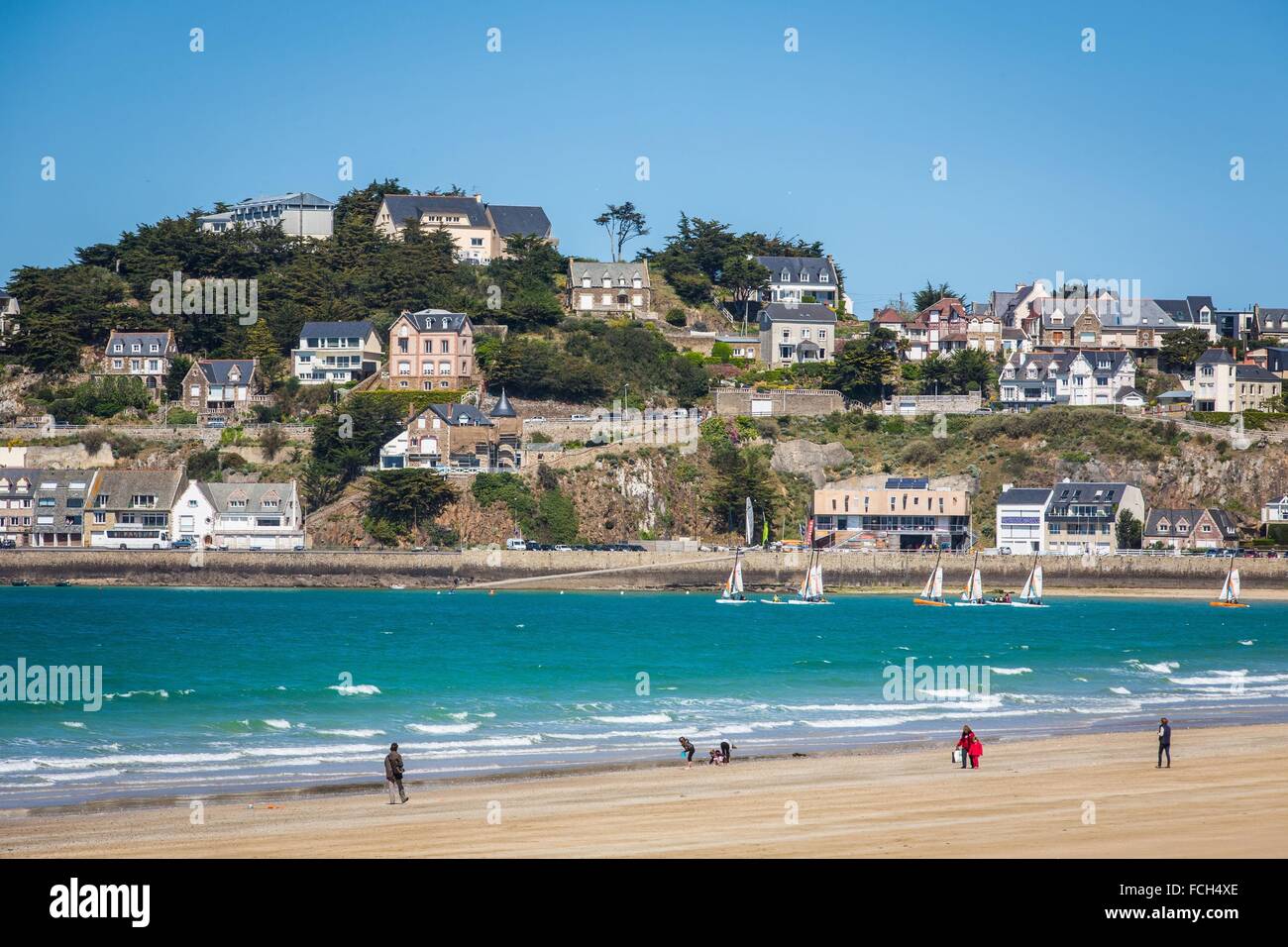 ILLUSTRATION OF THE COTES D'ARMOR (22), BRITTANY, FRANCE Stock Photo ...