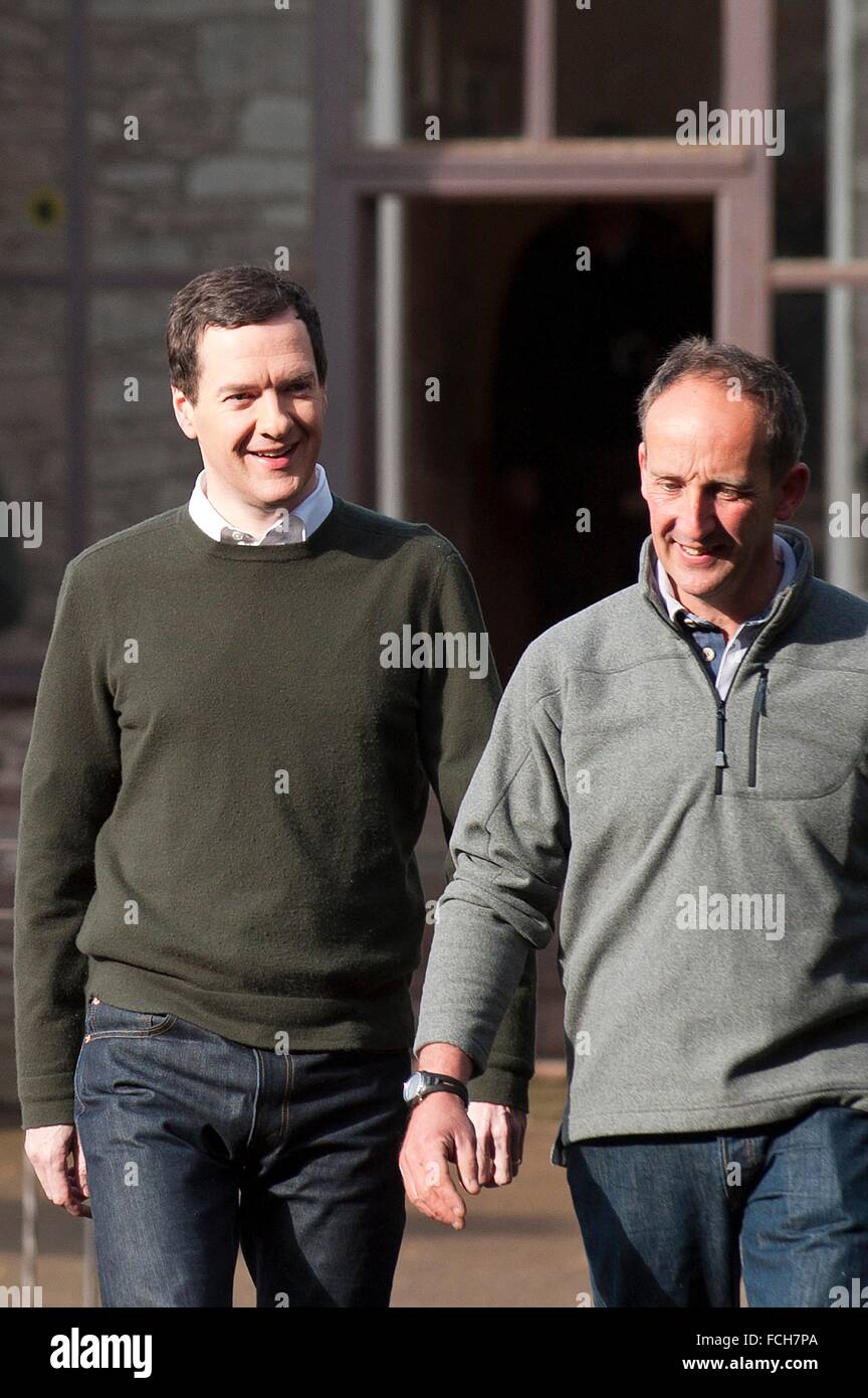 (L to R) Chris Davies. Conservative candidate for Brecknock