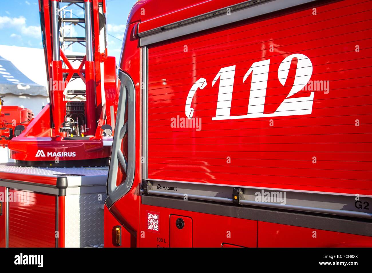EMERGENCY TELEPHONE NUMBER Stock Photo