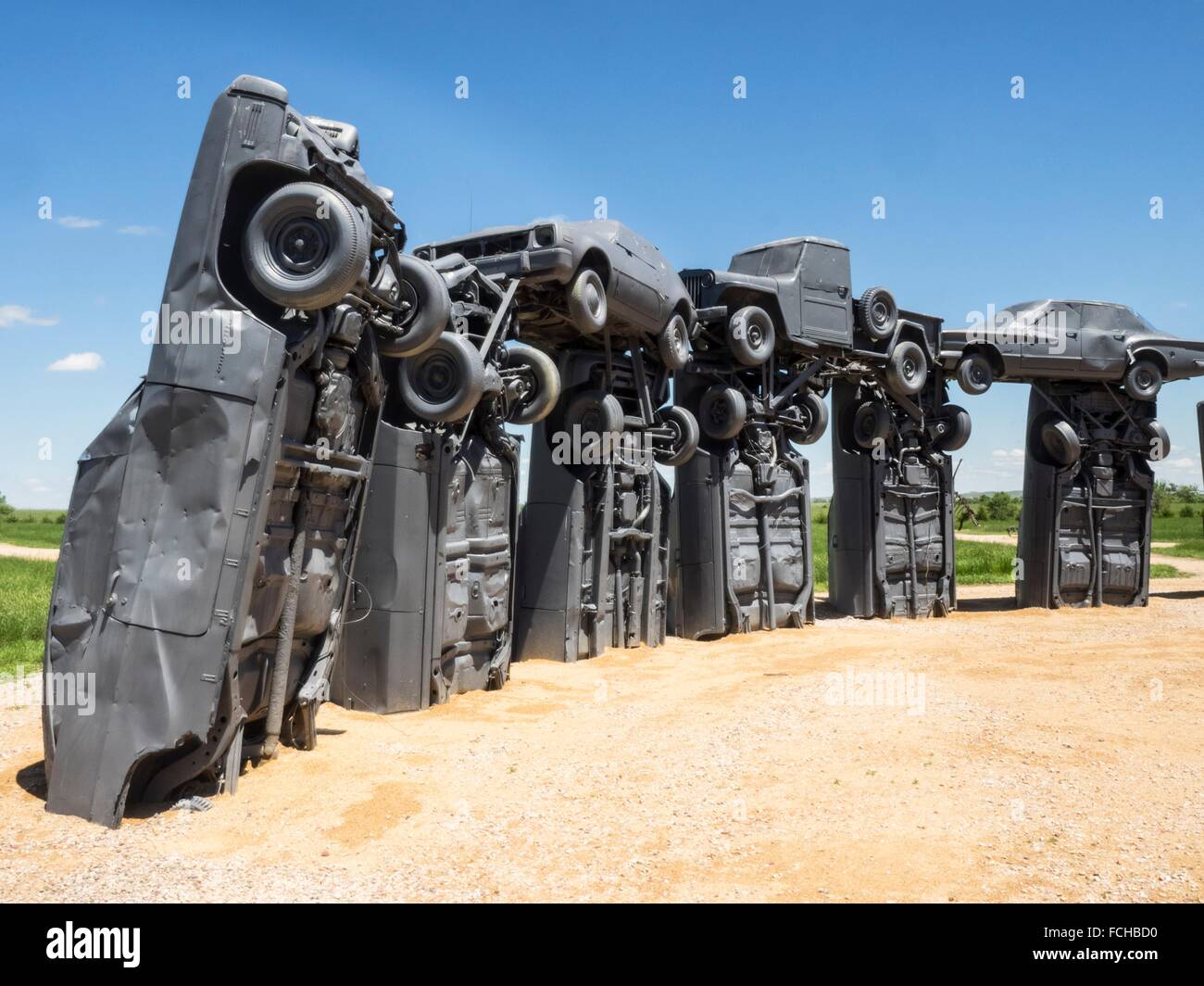 Carhenge, Nebraska, USA Stock Photo Alamy