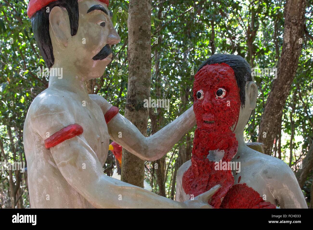 Hell As Seen By A Thai Artist Province Of Chumphon Thailand Asia Du Sud Est Stock Photo Alamy