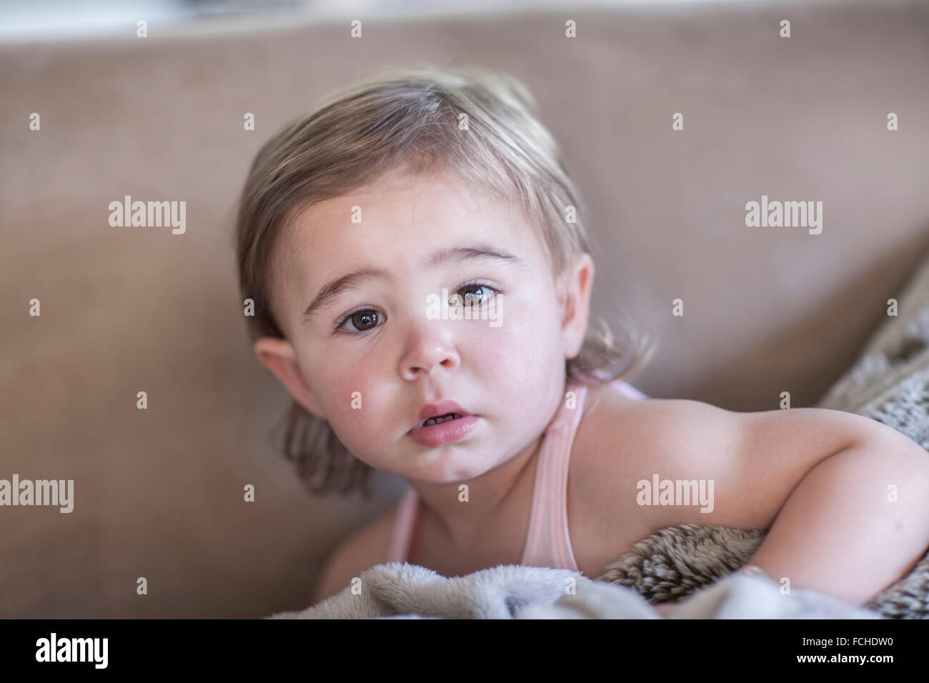 Portrait of a baby girl Stock Photo - Alamy