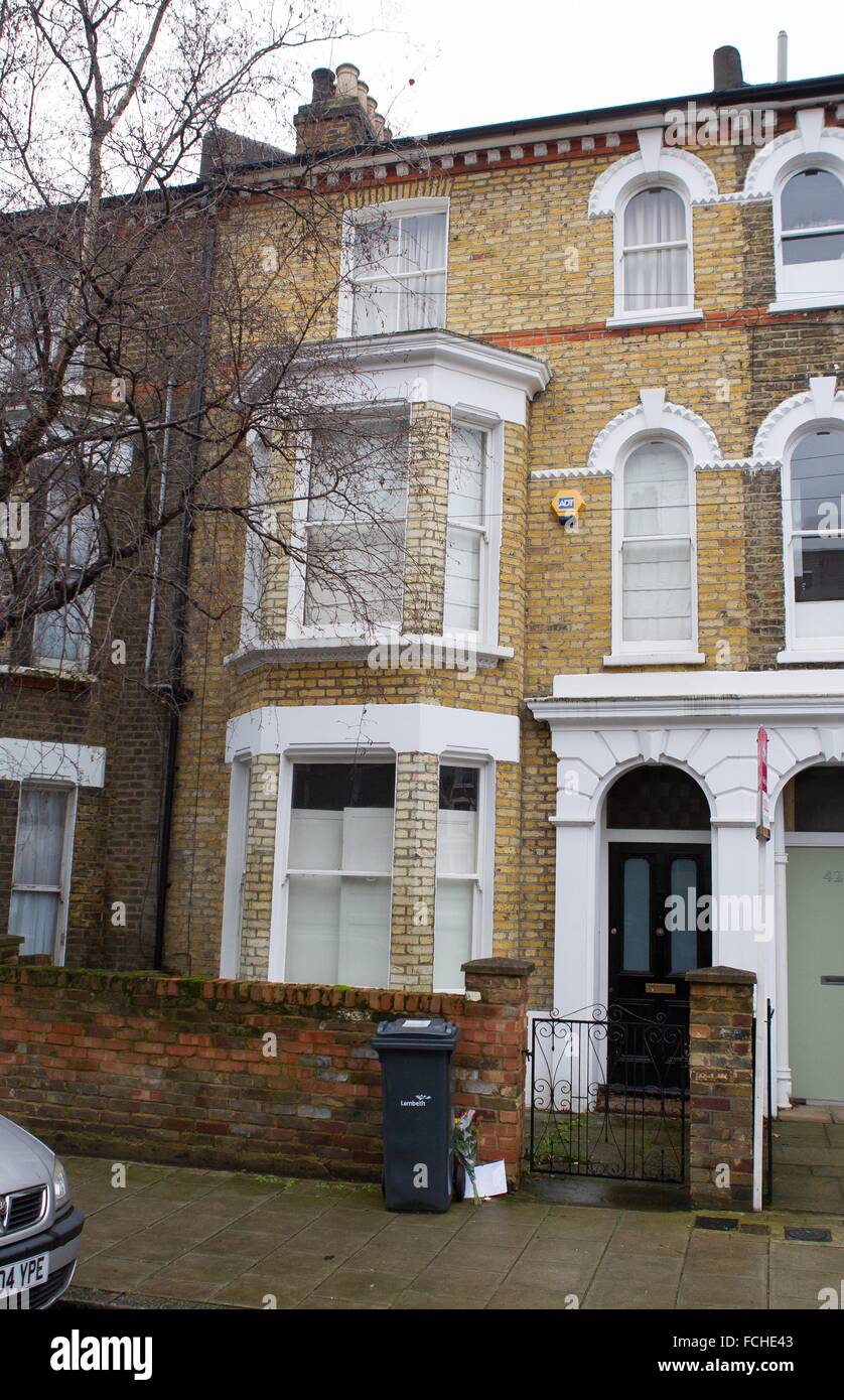 40 Stansfield Road, Brixton, London, the home where David Bowie lived