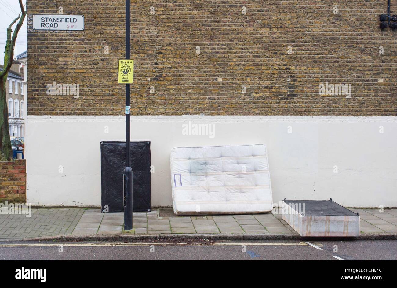 General View GV Stansfield Road, Brixton, London, the home where David