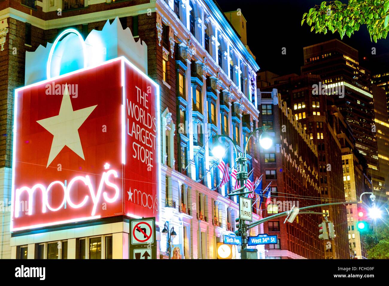 Macy´s Department Store, World’s Largest Store, Herald Square, 34th