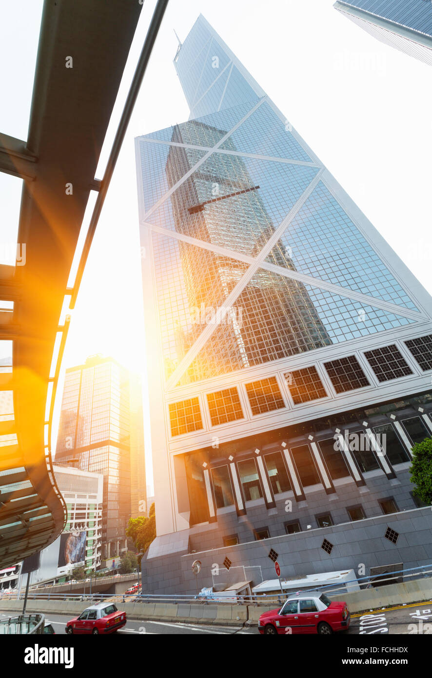 China Central Hong Kong Bank of China Stock Photo - Alamy