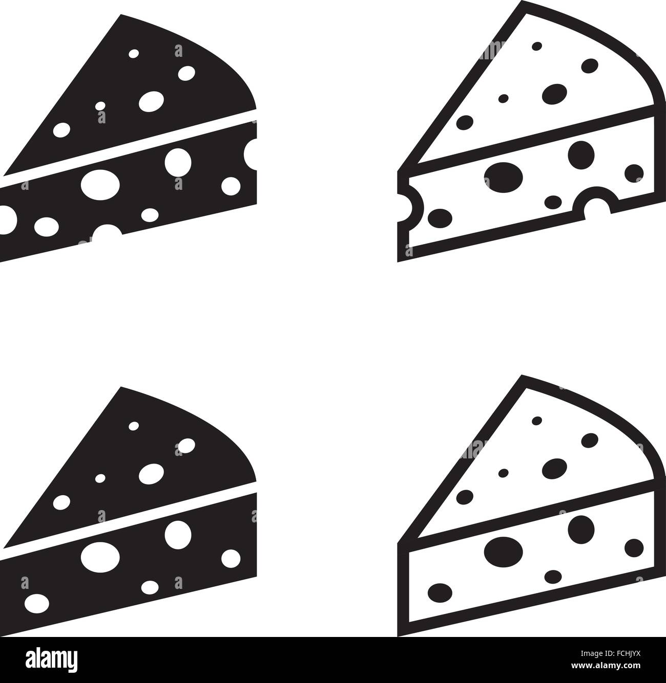 Cheese bread vector vectors Stock Vector Images - Alamy