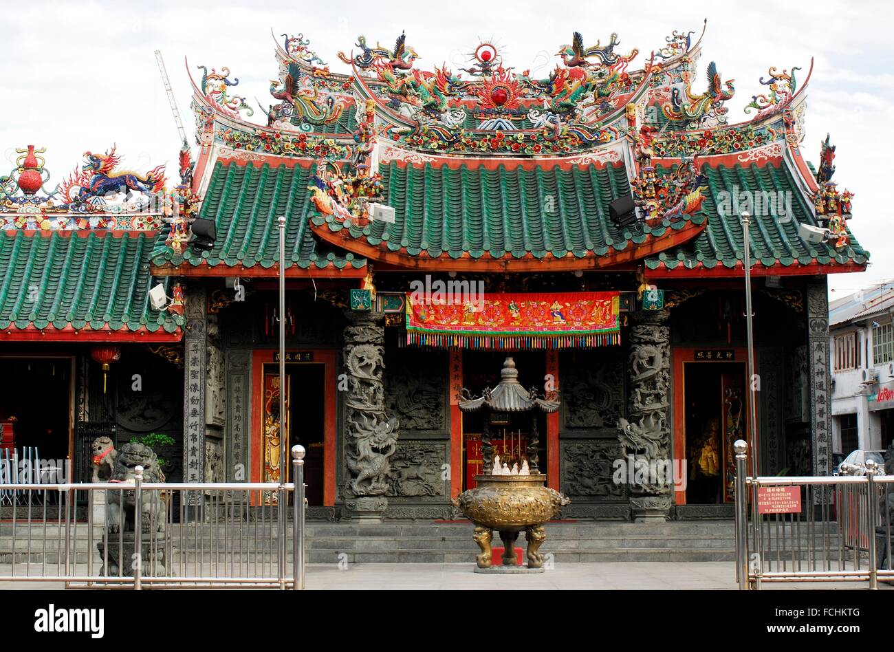 Hong San Si Chinese Temple In Kuching Sarawak Malaysia Borneo Stock Photo Alamy