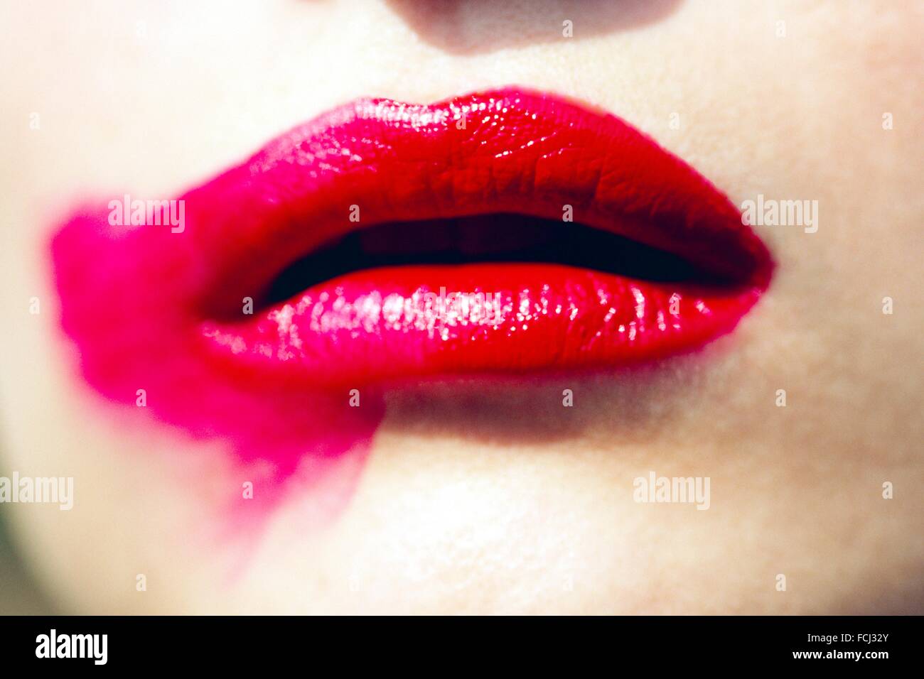 Lipstick smudge hi-res stock photography and images - Alamy