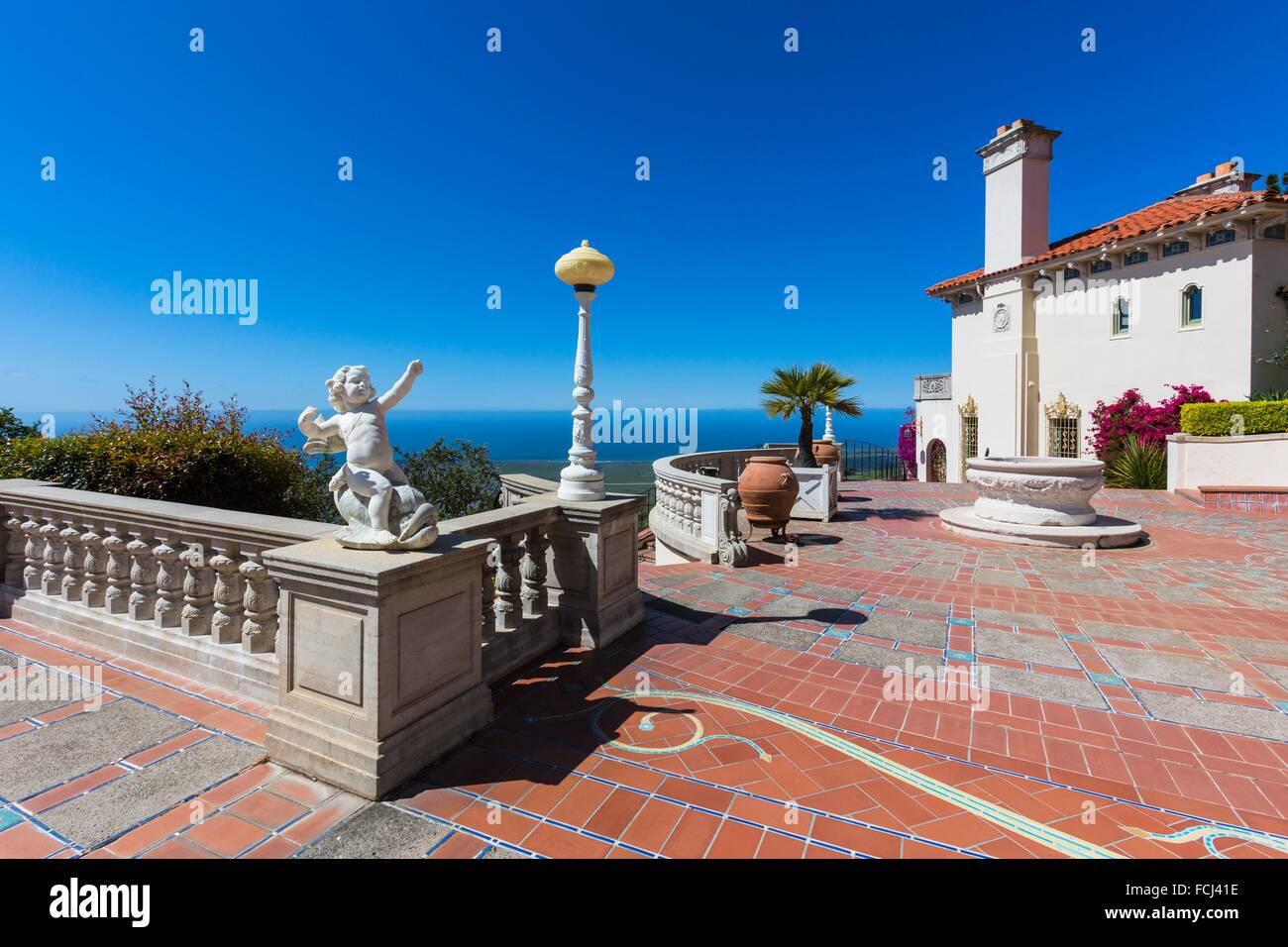 The guest house Casa del Mar on the grounds of Hearst Castle